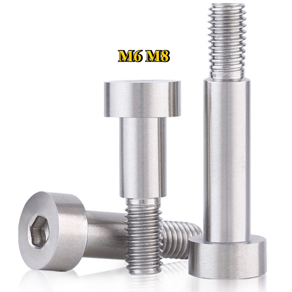 น็อต สกรู โชว์เดอร์ โบลท์ จม สแตนเลส 304 M6-M8 Shoulder Hex Socket Machine SUS304