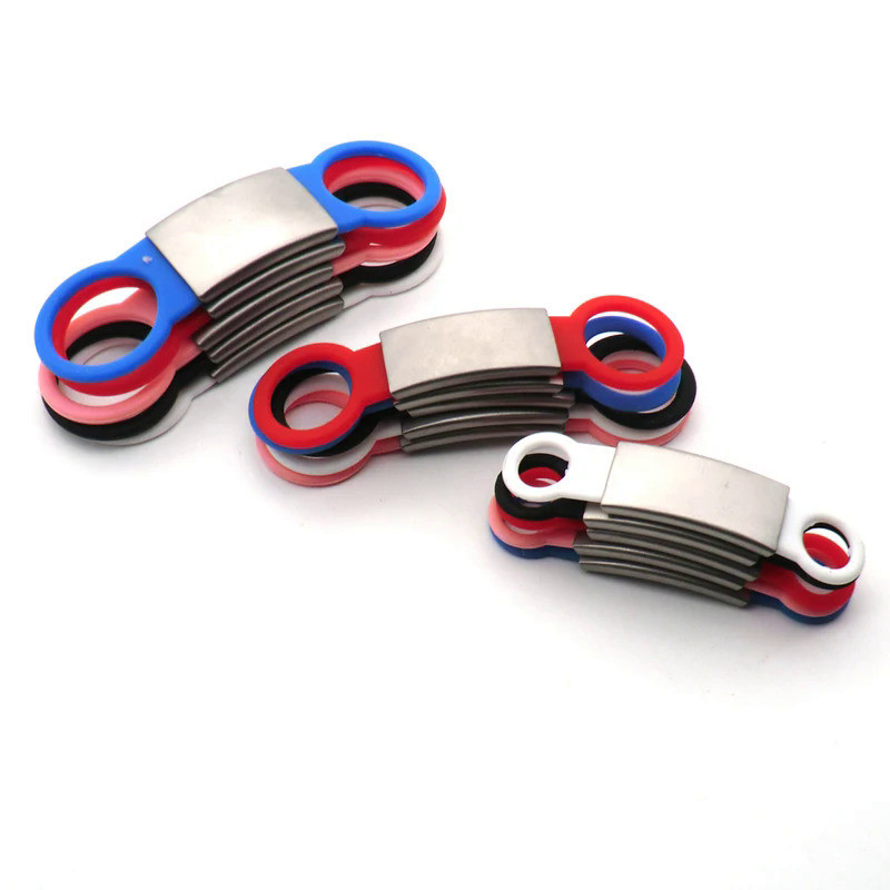 Wholesale 20Pcs Pet Dog Tag Silicone Dog ID Tag Engraved Dog Collar Anti-lost Pet Nameplate Tags For