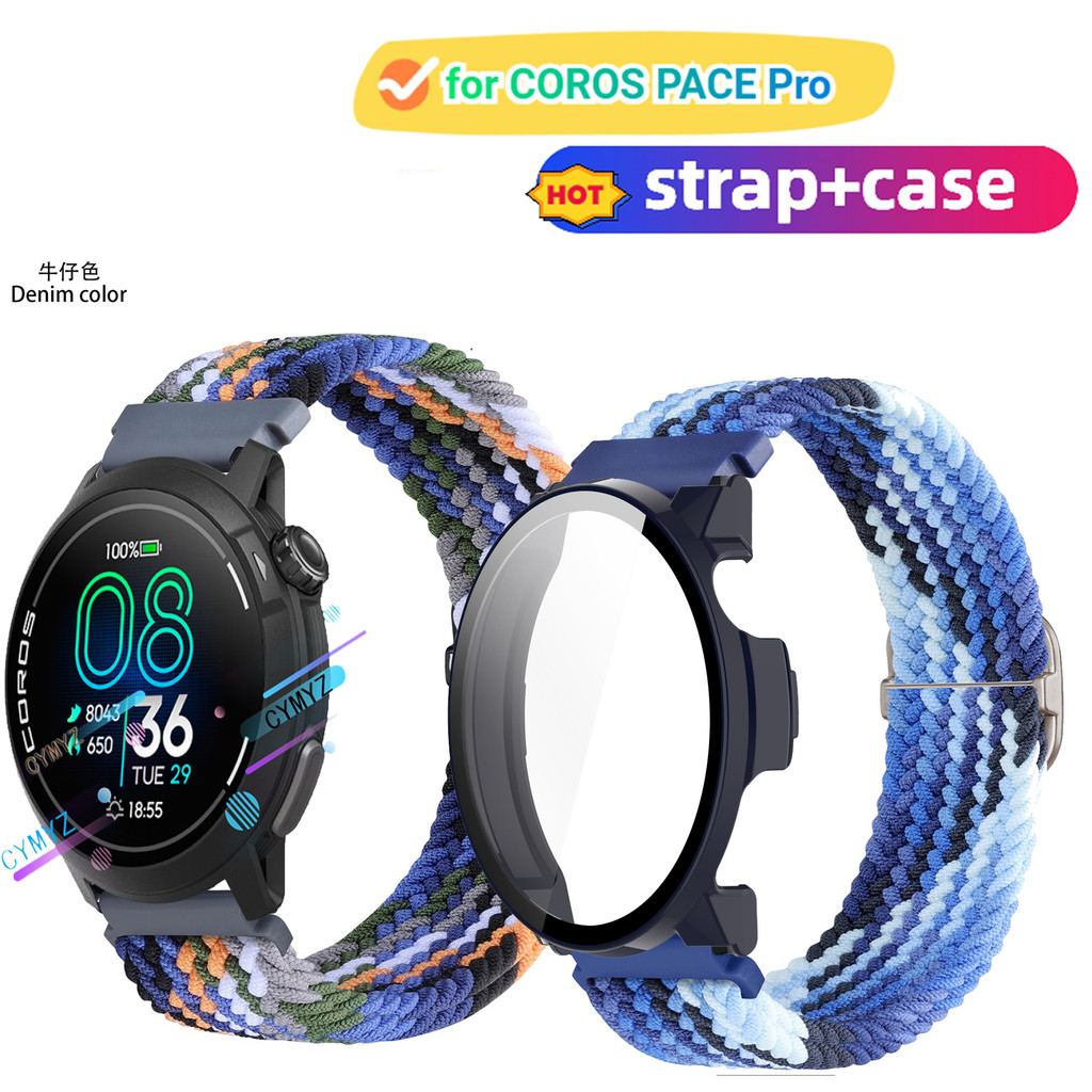 สาย COROS Pro สายไนลอนสําหรับ COROS Pace 3 สายสายรัดข้อมือกีฬา COROS Pace Pro / Pace 3 case ป้องกันห