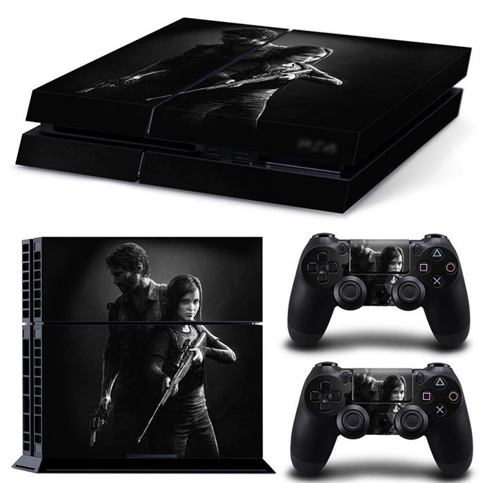 Maxzone PS4 สติ๊กเกอร์กันรอยคอนโซลเกม Last of Us Sticker Skin Sticker