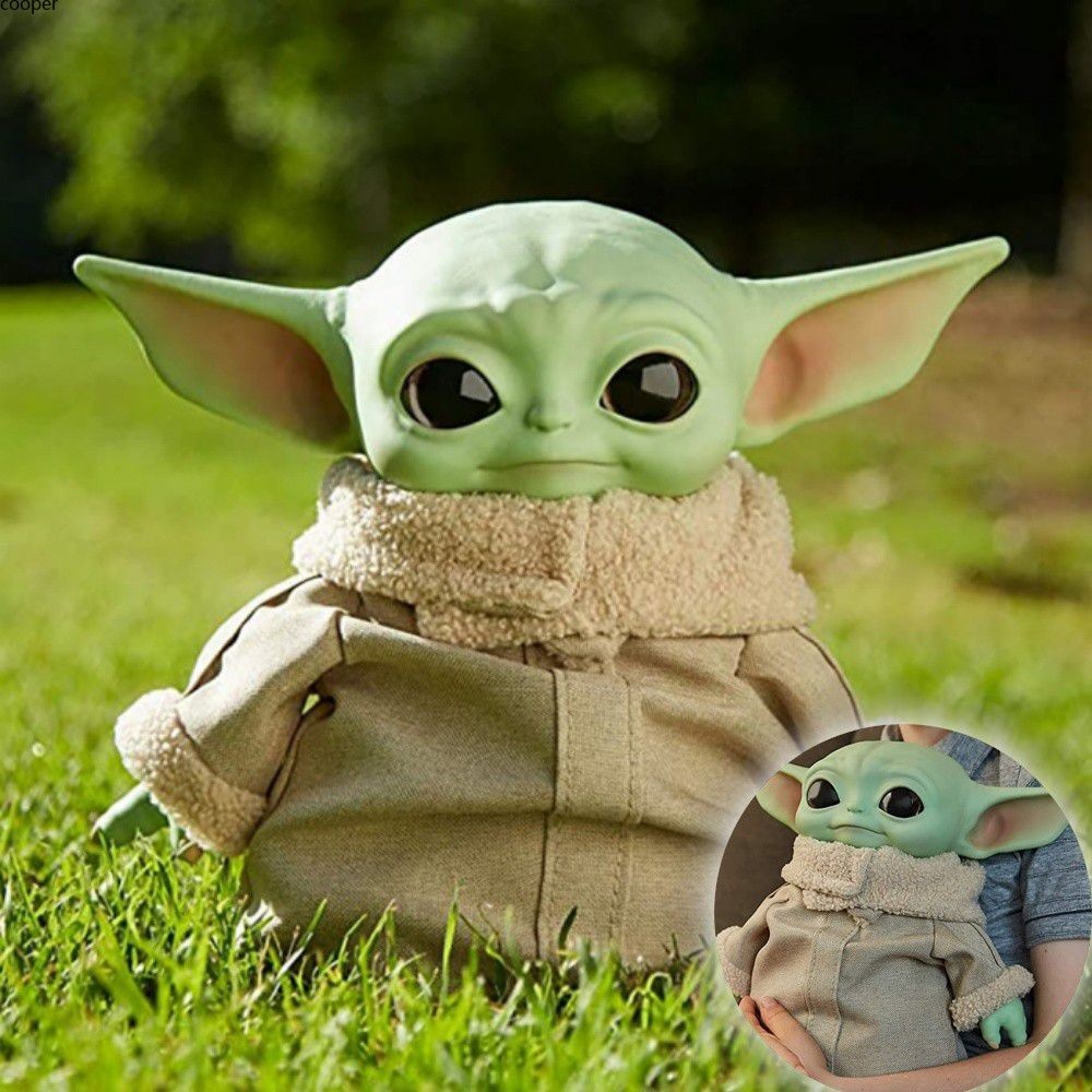 【พร้อมส่ง】ฟิกเกอร์โยดาพีวีซี Star Wars ขนาด 28 ซม. Grogu Plush Action Figure ของเล่น Yoda Baby The M