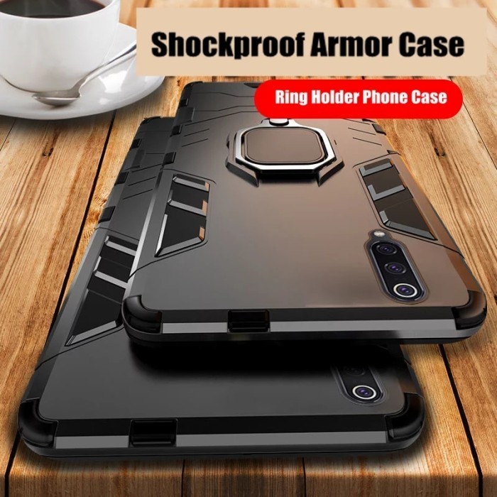 CASE XIAOMI MI 9SE MI 9 SE IRING CASE ROTARY STANDING PHONE SLIM FIT CASE - IRING-CASE