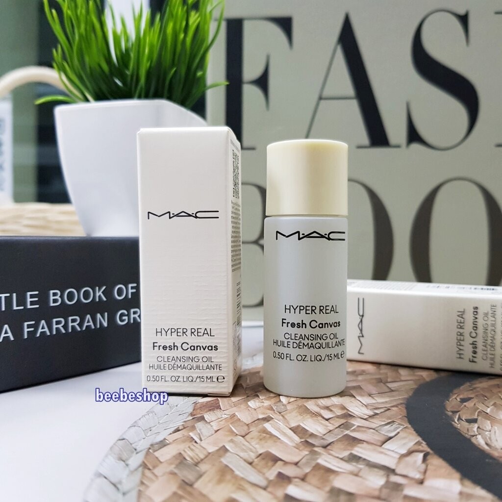 คลีนซิ่งออยล์ MAC Hyper Real Fresh Canvas Cleansing Oil 15ml