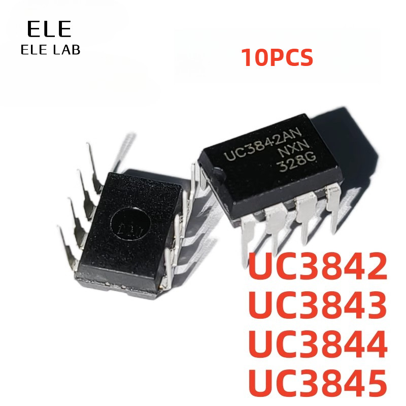 10 ชิ้น Original UC3842 UC3843 UC3844 UC3845 DIP-8 PWM Controller ICs Power Management ชิป