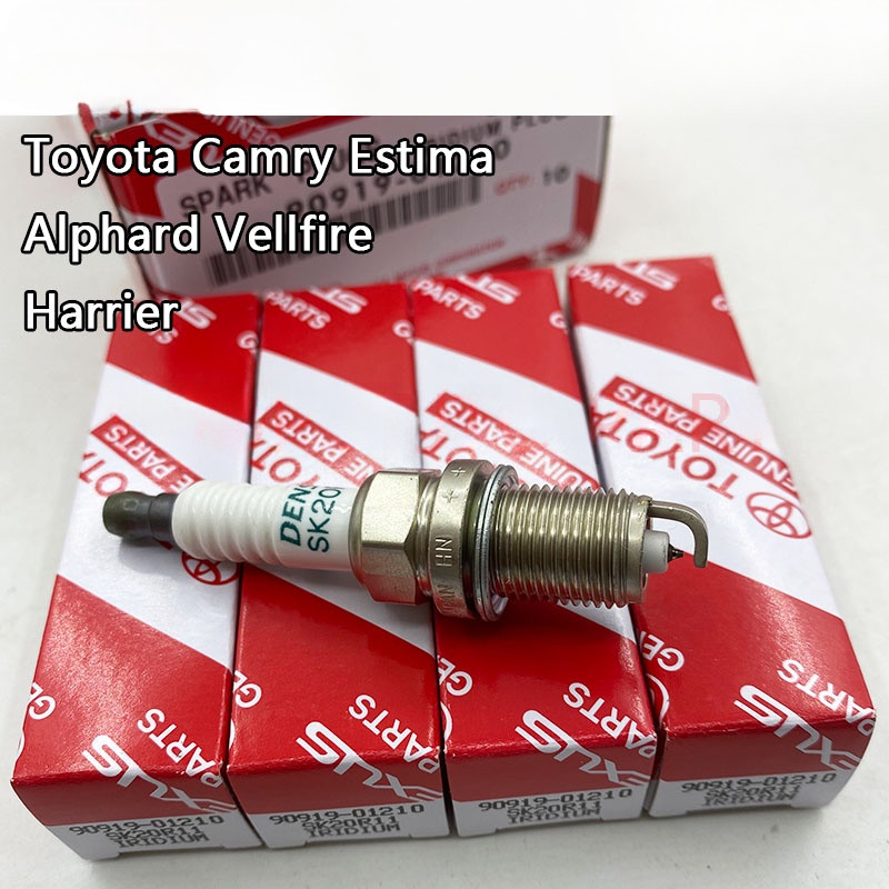 หัวเทียน 4 ชิ้น DENSO IRIDIUM TOYT A SK20R11 (Camry Wish ALTIS VIOS Yaris) PART NO 90919-01210