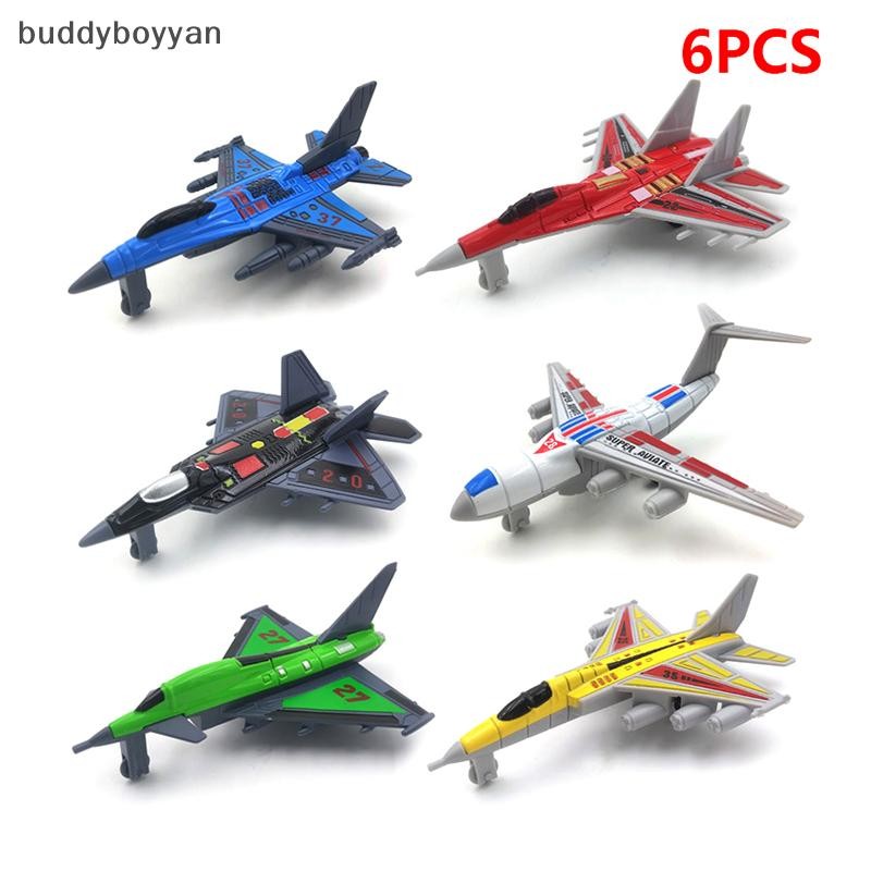 BBTH Fighter รุ่น 6 ชิ้นเครื่องบินชุดเครื่องบินโลหะผสมของเล่นคอลเลกชัน Warplane ตกแต่งสําหรับเด็กของขวัญเด็ก Vary - รูปที่ 2