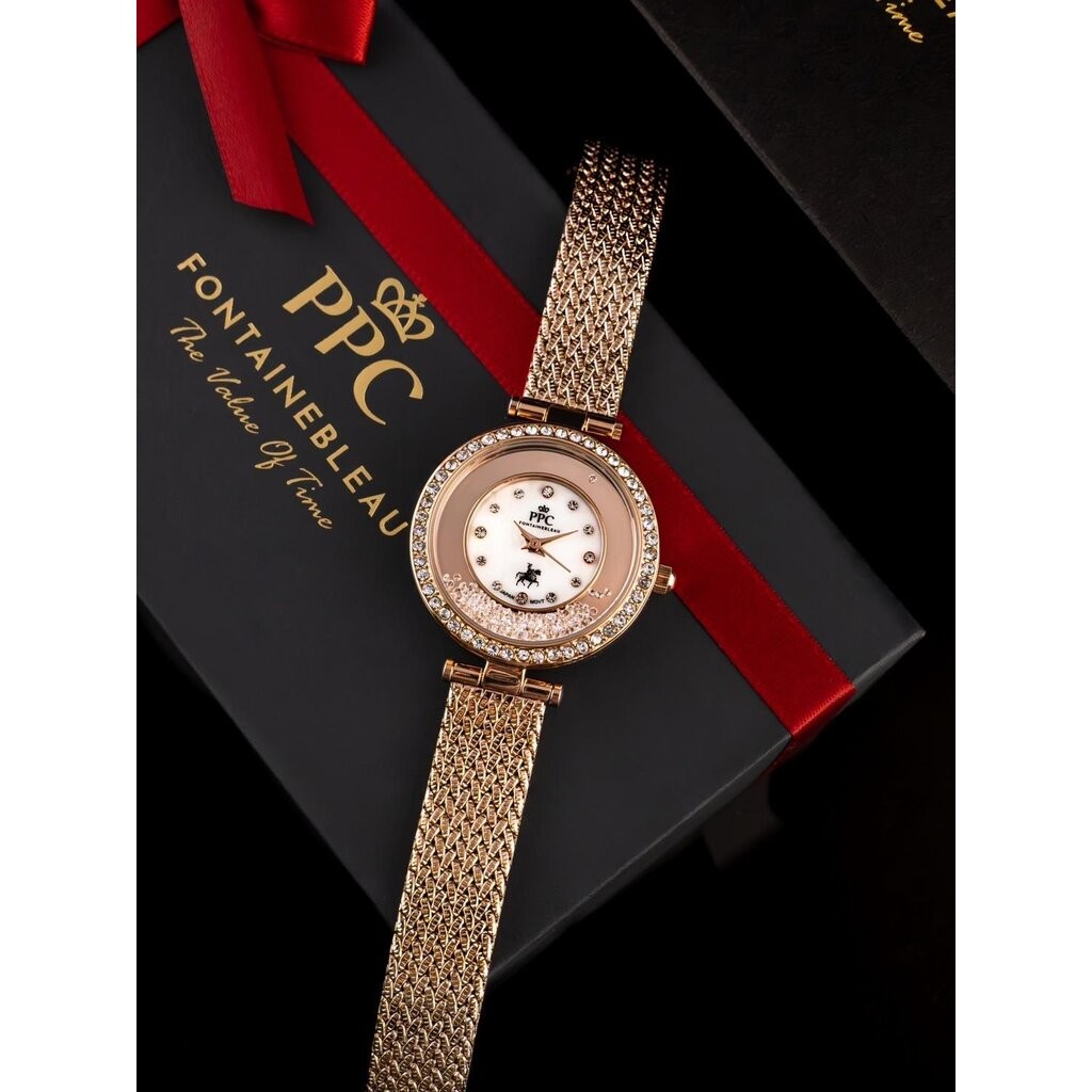Paris Polo Club PPC-EA06นาฬิกาผู้หญิงParis Polo นาฬิกาปารีสโปโลสุดหรูของแท้ประกันศูนย์ไทย