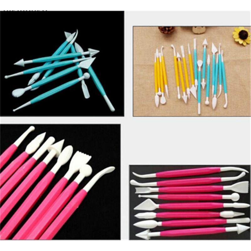 [bigmango] 8 ชิ้น/เซ็ตเด็กที่ชื่นชอบ Polymer Clay เครื่องมือเครื่องมือพลาสติกสําหรับ Shaping Clay ของเล่นสต็อกใหม่