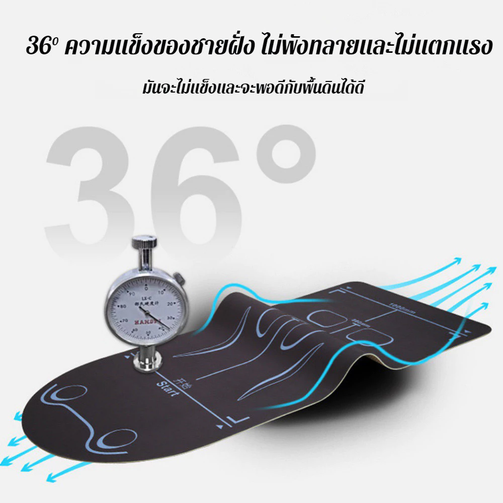 เสื่อโยคะ แผ่นรองออกกำลังกาย กันลื่น thumbnail 4