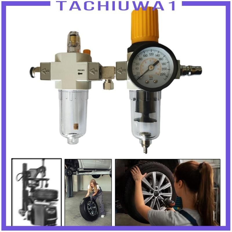 [Tachiuwa1] Air Pressure Regulator Combo Oil Water Regulator Separator Replacement 8-10mpa สะดวกปฏิบ