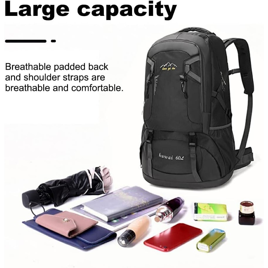 Lan Yi Tu Huwai 60L Mountaineering Backpack Carrier Bag