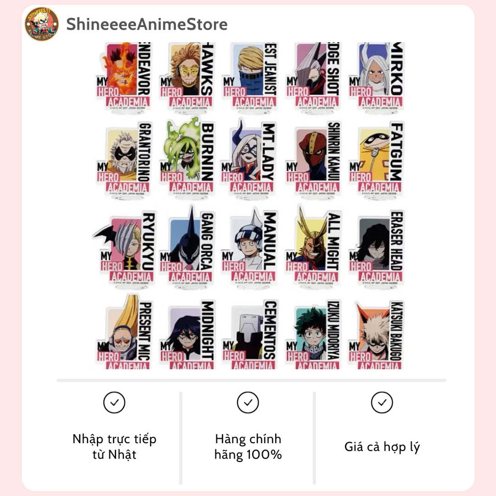 [ญี่ปุ่น] MHA My Hero Academia Character Standee