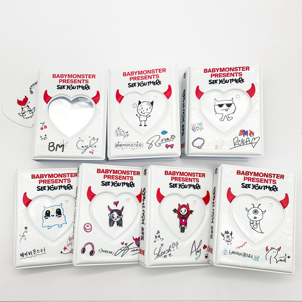 Babymonster [SEE YOU THERE] Anime Trading Card Binder การ์ตูนสะสม