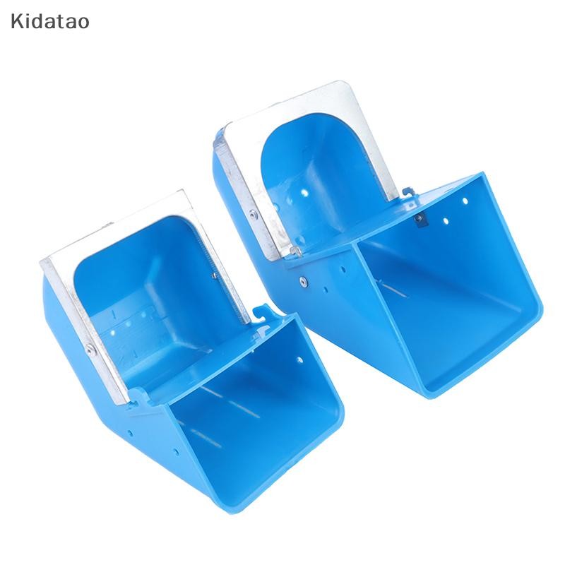 Kidatao 1PC Feed Box Cage Anti Pickling Feed Trough ใหม่