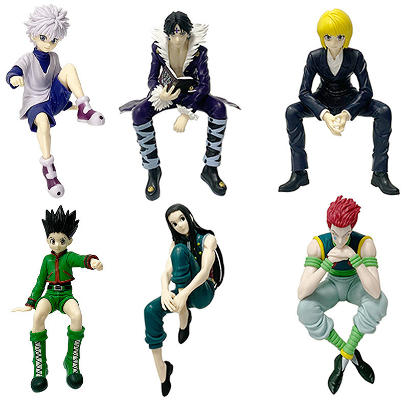 Hunter x hunter figure รูปปั้นโมเดลรถ Hunter x Hunter Lolo Kurapika รุ่น Chassis Gon Freecss Killua