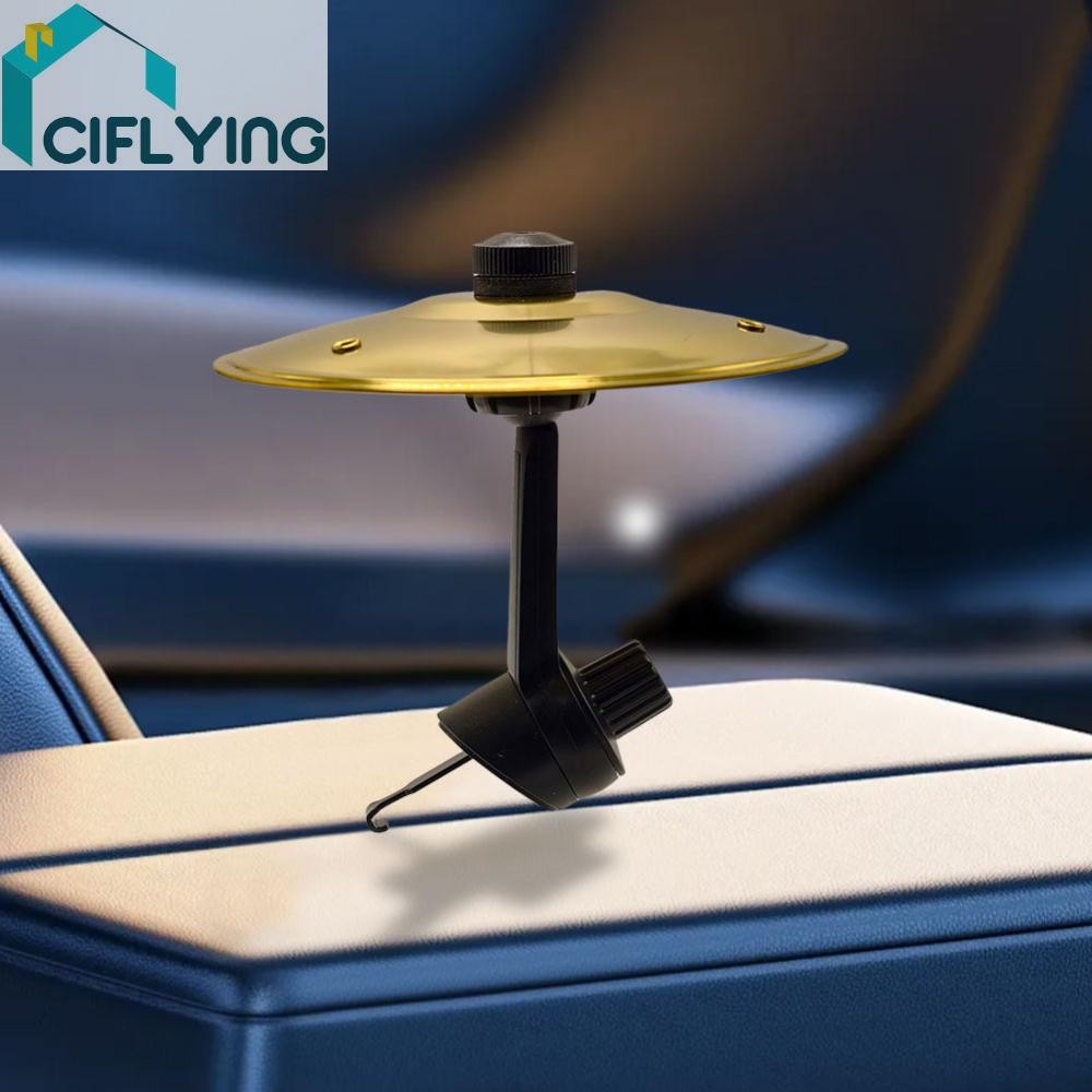 รถ Crash Cymbal Air Vent รถกลอง Cymbal Easy Clip-On Mini Cymbal สําหรับ Car Vent [Ciflying.th]