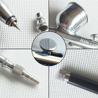 แอร์บรัช ปากกาพ่นสี Airbrush HD-130 - 2 จังหวะ - หัวฉีด 0.3 มม - เหมาะสำหรับใช้พ่นสีงานโมเดล, บอดี้เพ้นท์, เฟอร์นิเจอร์