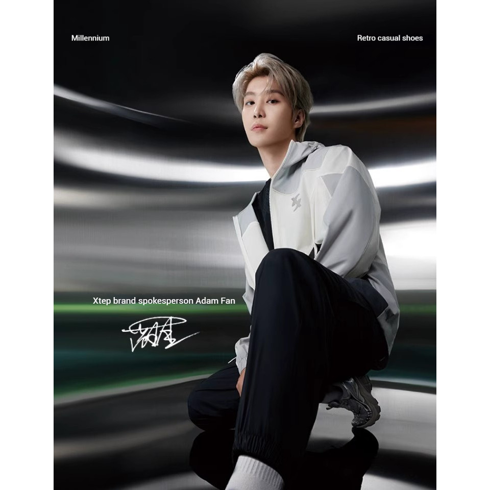 【xtep】QIYUAN 2000 | รองเท้าลําลองผู้ชายน้ําหนักเบากีฬารองเท้าพ่อย้อนยุคกลางแจ้ง