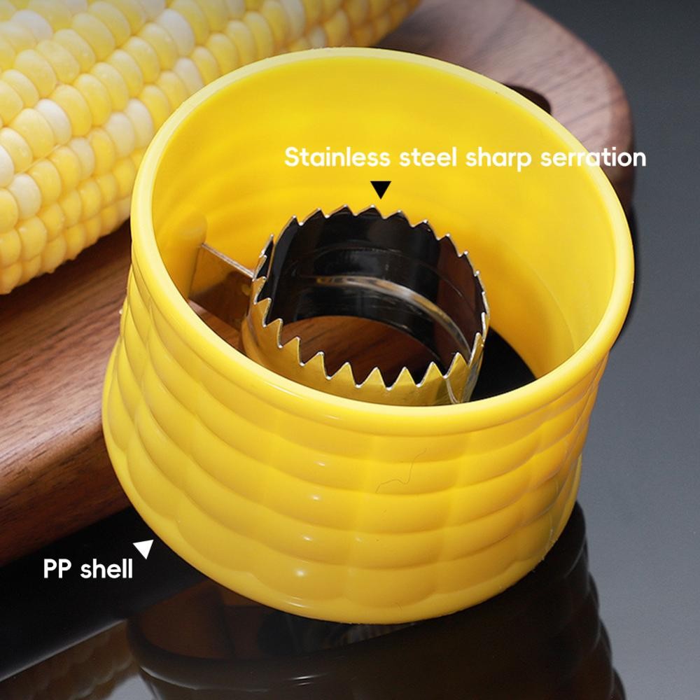 TME เครื่องปอกข้าวโพดสแตนเลสมืออาชีพเครื่องปอกซังข้าวโพดด้วยมือแกนป้องกันสนิมปอกเปลือกง่ายใช้ฟาร์มในครัว - รูปที่ 5