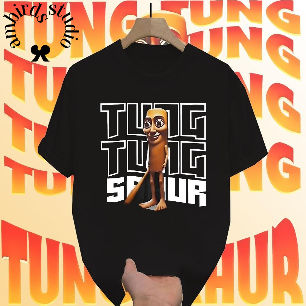 Ambirds & เสื้อ Tung Tung Tung Sahur T-shirt เสื้อยืดตลกๆ  S-5XL#13
