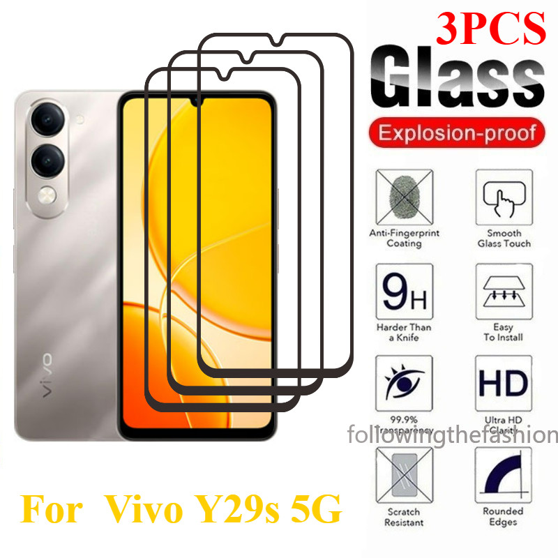 1-3 ชิ้นป้องกันกระจกสําหรับ vivo Y29s 5G 2025 vivo Y29s Y29 s Y29 Y29s Y28 Y28s 4G 5G ฟิล์มกระจกนิรภ