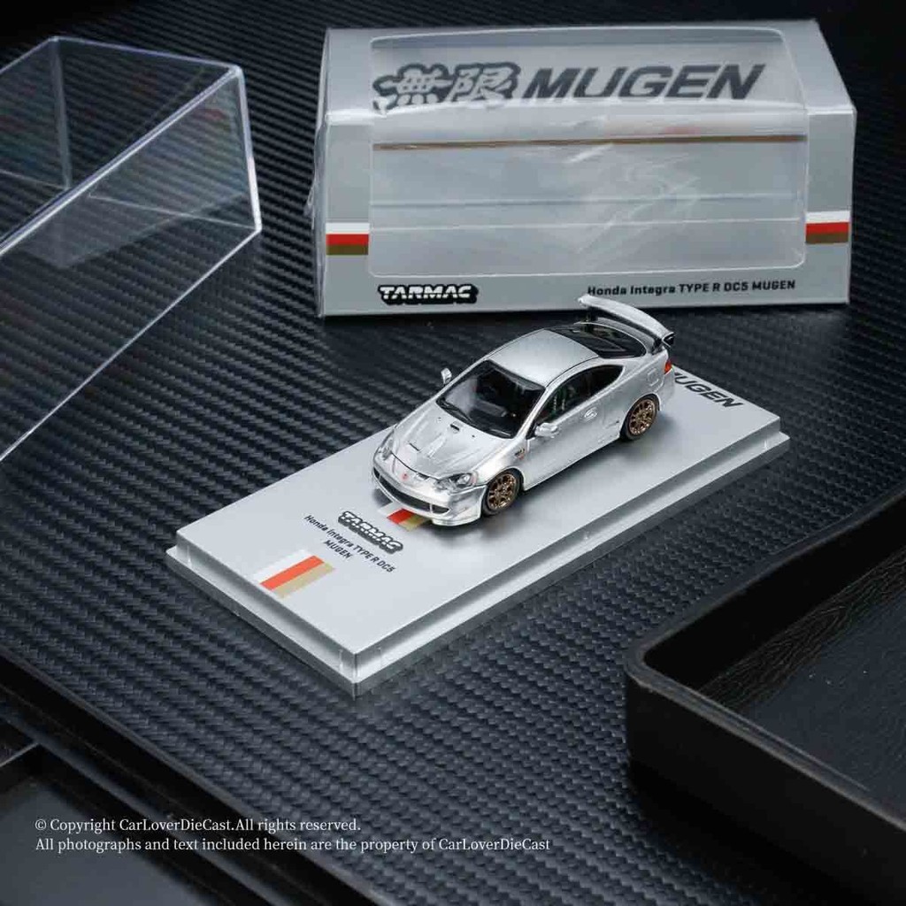 Tarmac Works TW Honda TypeR DC5 Unlimited MUGEN 1: 64 โมเดลรถโลหะผสมจําลอง