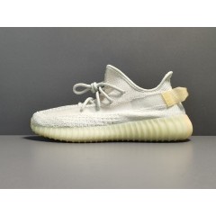 Adidas Originals Yeezy Boost 350 V2 สีขาวและสีเหลือง แบบ.Light Daisy change color