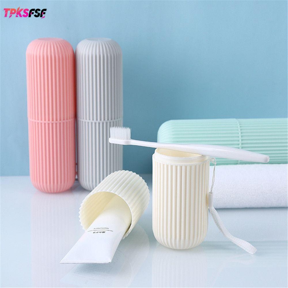 TPKSF แปรงสีฟันอุปกรณ์ห้องน้ําพลาสติกแบบพกพาแถบกันลื่น