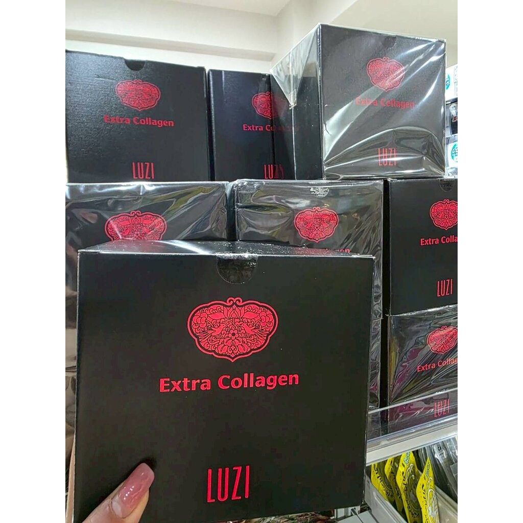 คอลลาเจนสดชนิดดื่ม Luzi extra collagen 30 ซอง การันตีด้วยรางวัลจากนิตยสาร vogue ต่อเนื่องเกิน 10 ปี
