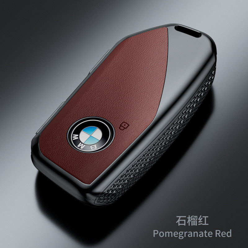BMW 7 Series รถเนปาล Creative Key Case เฉพาะใหม่ X1 X7 IXM X5 X6 735 740Li แฟชั่นสมาร์ทหนังป้องกันกรณี