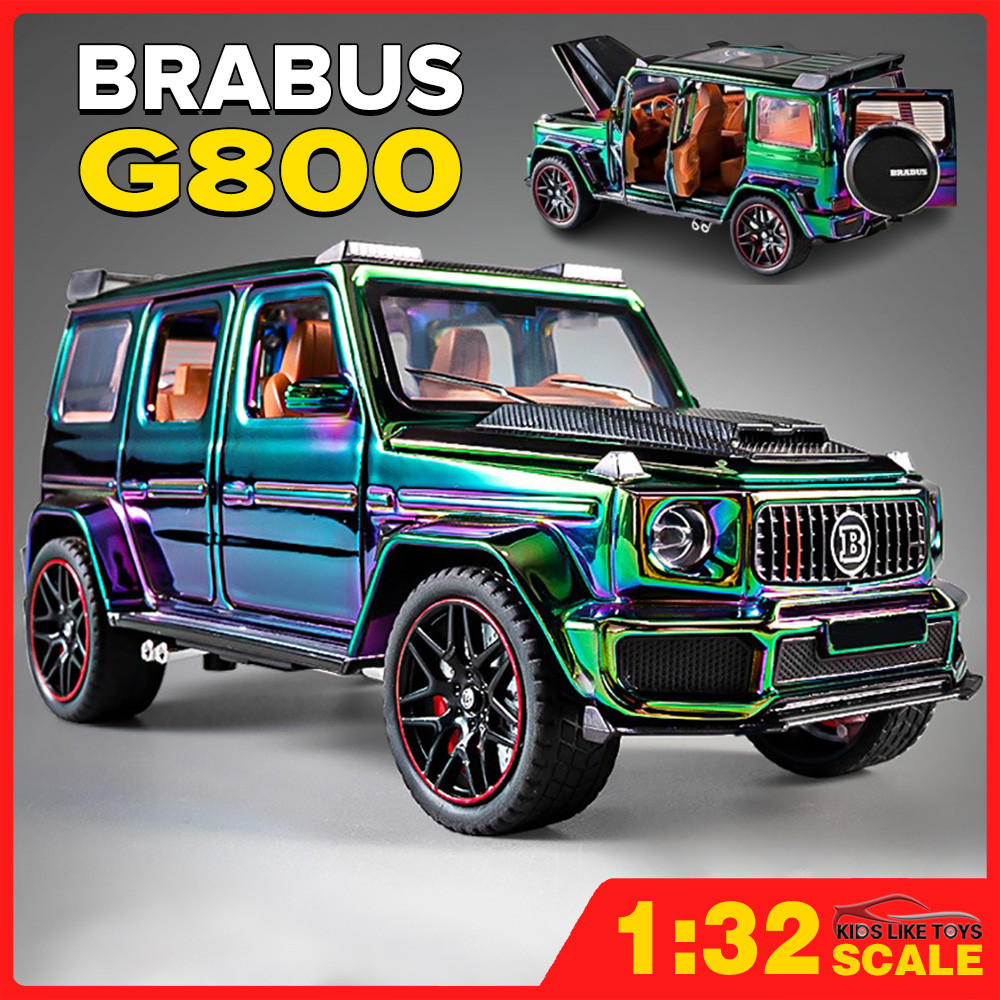 Klt 1:32 Brabus G800 รถโมเดลDiecastรถของเล่นคอลเลกชันของขวัญสําหรับเด็กเด็กผู้หญิง