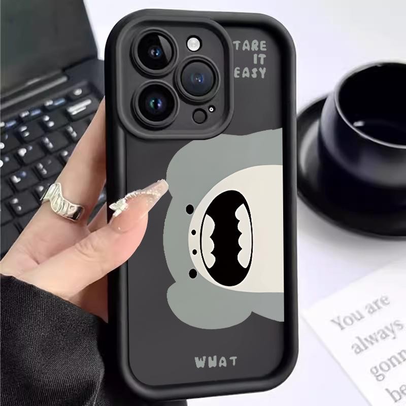 เหมาะสำหรับ Samsung M13 5G M12 M04 M01s F04 กรณีโทรศัพท์แฟชั่นเคส Cute Shark