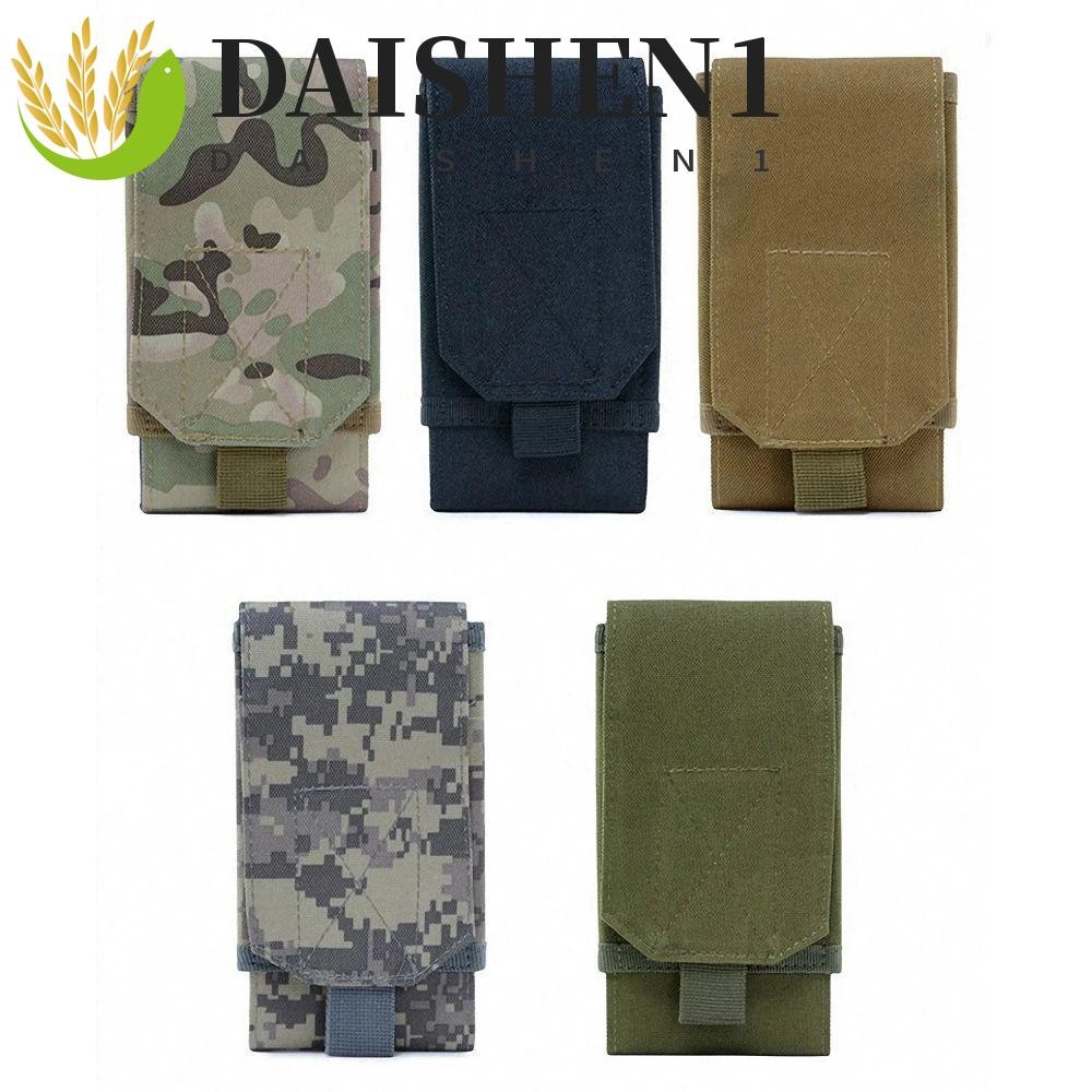 Daishen1 กระเป๋าคาดเอว ผ้าไนล่อน EDC มีซิป สําหรับใส่โทรศัพท์มือถือ