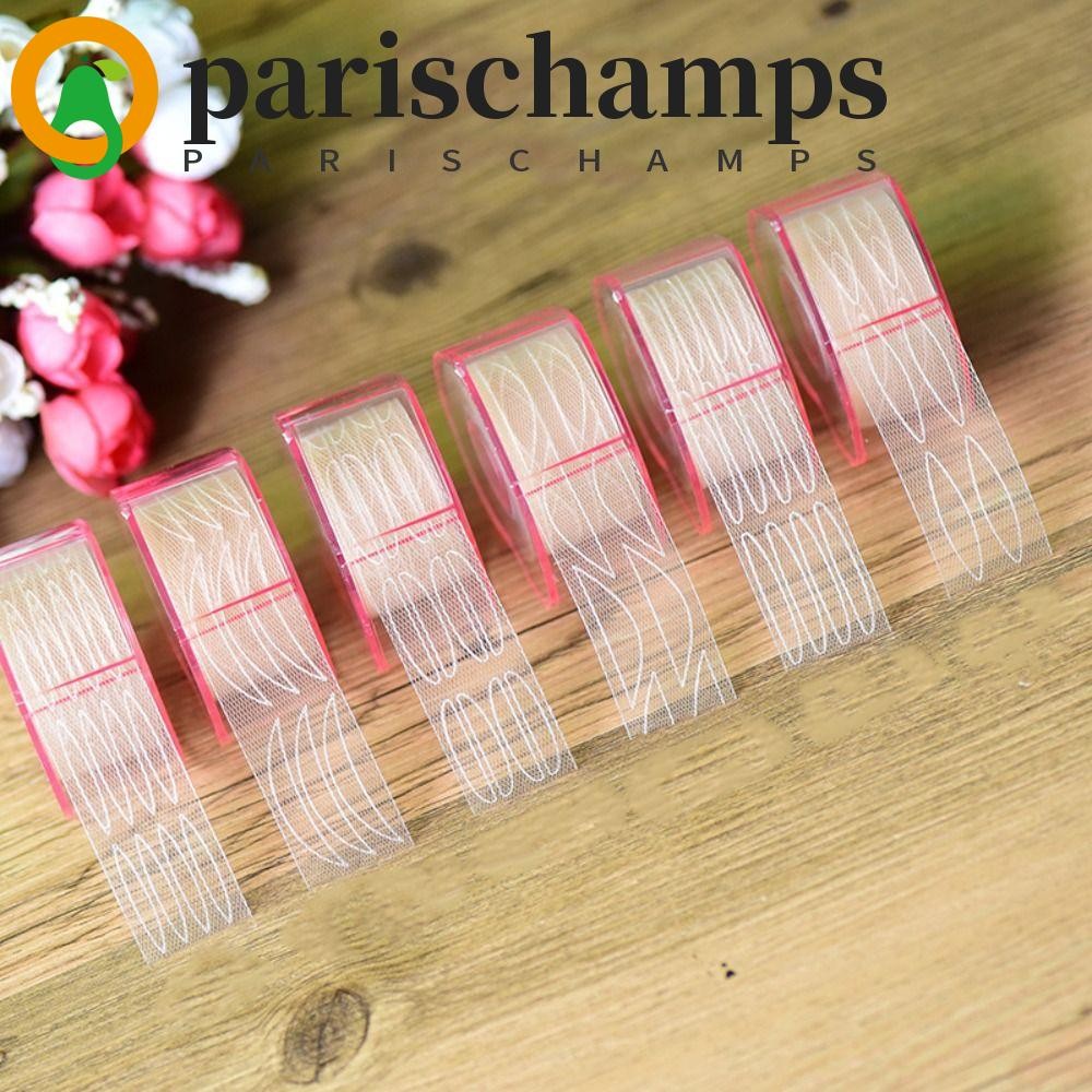 Parischamps ลูกไม้สติกเกอร์เปลือกตาโปร่งใสพับ Multi-shape ลูกไม้วาง Eye Lift แถบเครื่องมือเสริมตาข่ายประเภทเครื่องมือแต่งหน้าความงามตาข่ายสติกเกอร์ตา