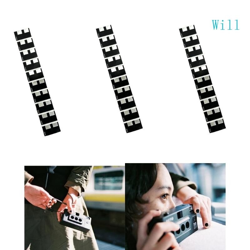 Will 10Pages 135 35mm Bulk Film DX Code Sticker ISO500 400 320 250 200 160 100 50 Label Hand Roll Au