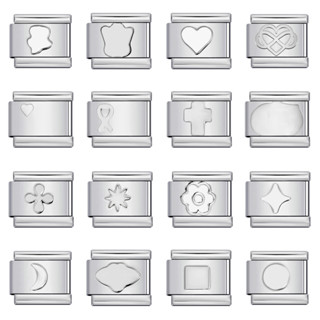 เว้าเงินไทเทเนียมเหล็กปั๊มรูปแบบ ทําเอง อิตาเลี่ยนโมดูลสร้อย…