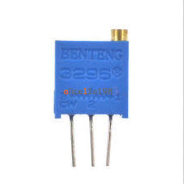 100K โอห์ม Potentiometer Trimpot Variable Resistor 104 ประเภท 3296w w104