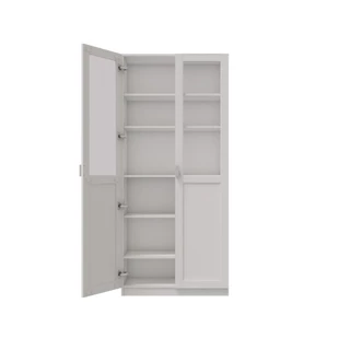 Koncept Furniture ตู้สูง PLAY รุ่น JOBIO สีขาว (80x37x180 ซม.) แบรนด์ KONCEPT FURNITURE
