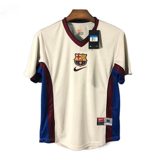 S-xxl Retro Player ฉบับที่ฟุตบอล 1998/1999 Barcelona Away Grey Retro เสื้อฟุตบอลคุณภาพสูง