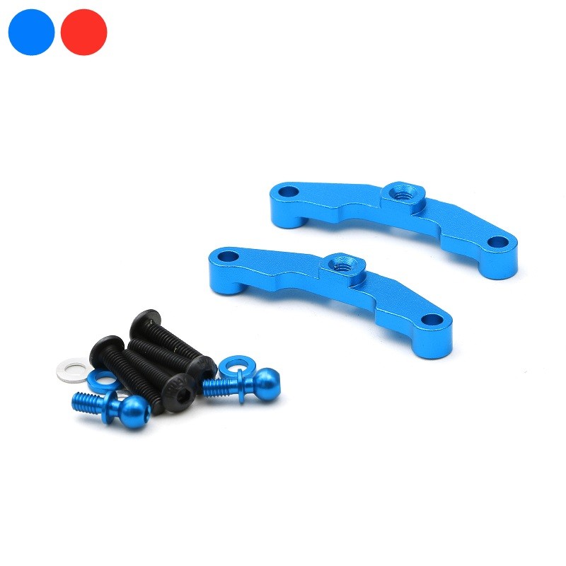 โลหะ Upper Arm Mount 54651 สําหรับ Tamiya TT-02-S TT02 TYPE-S TT02S 1/10 RC รถอะไหล่อัพเกรดอุปกรณ์เส