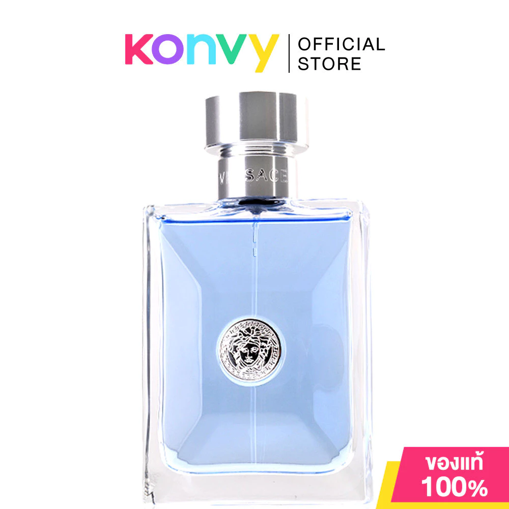 Versace Pour Homme EDT [30ml/50ml/100ml] น้ำหอมเวอร์ซาเช่สำหรับผู้ชาย ในสไตล์ Aromatic (ของแท้ 100%)