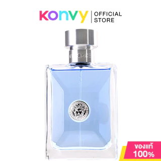 Versace Pour Homme EDT [30ml/50ml/100ml] น้ำหอมเวอร์ซาเช่สำหรับผู้ชาย ในสไตล์ Aromatic (ของแท้ 100%)