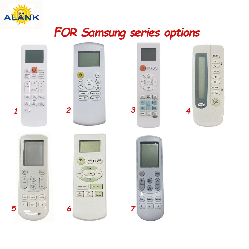 SAMSUNG เหมาะสําหรับ ซัมซุง ชุด เครื่องปรับอากาศรีโมทคอนโทรลรีโมทคอนโทรลสากล