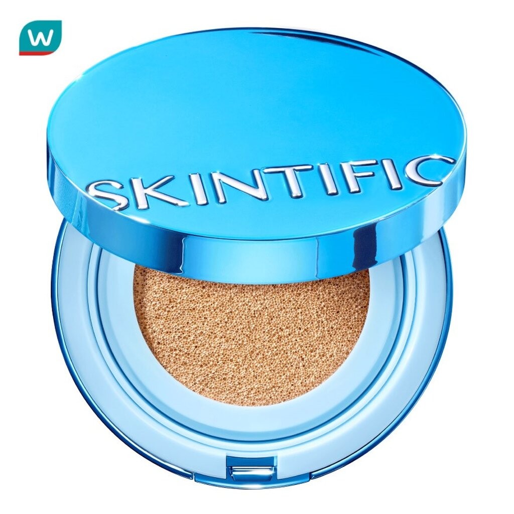 Skintific สคินทิฟฟิค เพอร์เฟกต์ สเตย์ เวลเวท แมทท์ คุชชั่น 11ก. 02W วอร์ม ไอวอรี่