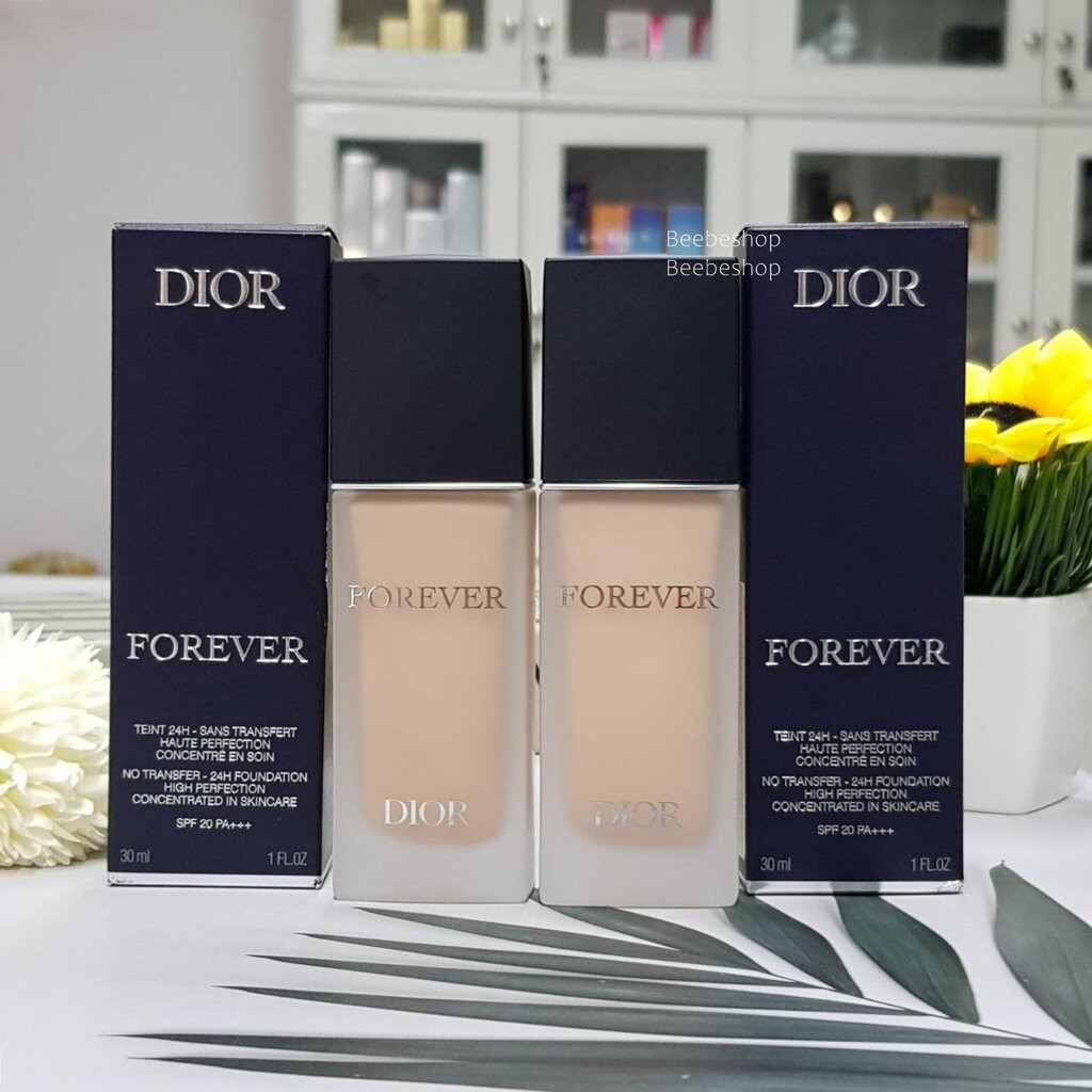 เนื้อแมตต์ DIOR Forever No Transfer 24H Matte Foundation 30ml รองพื้น 1N 2N 2.5N 3N Neutral