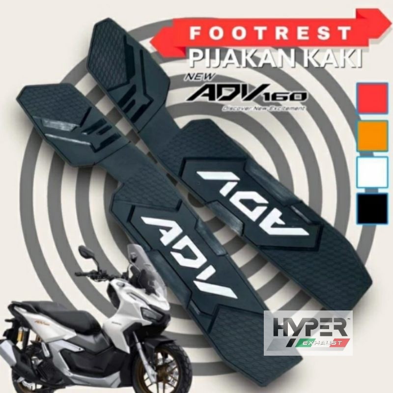 Bordes ADV 160 พรมพักเท้า Honda ADV 160 พักเท้า Honda ADV 160 ยางเดิม