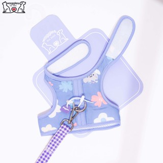 Waggles Ella Evening เสื้อผ้า ชุดรัดอก สายจูง สุนัข, หมา, แม…