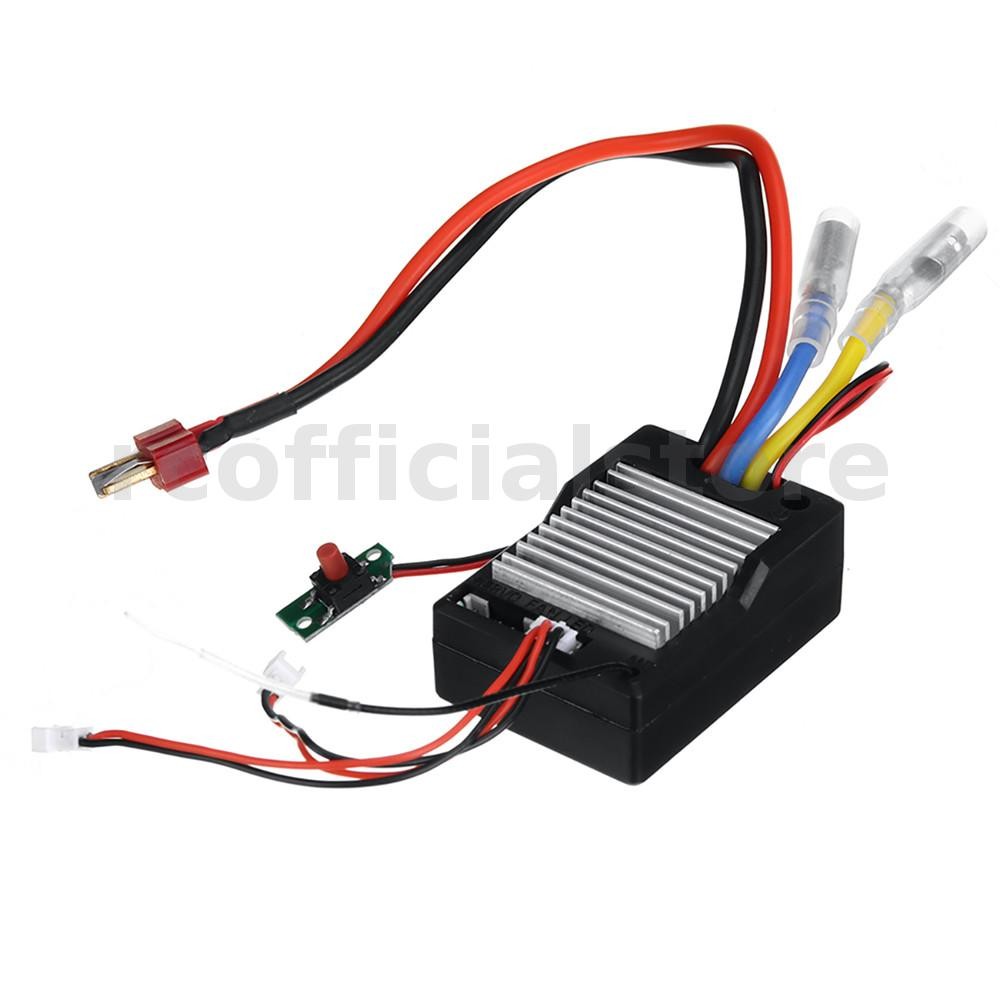 Wltoys 12427 12428 12423 1/12 RC รถอะไหล่ตัวรับสัญญาณ ESC 2 In1 0056 เวอร์ชันใหม่