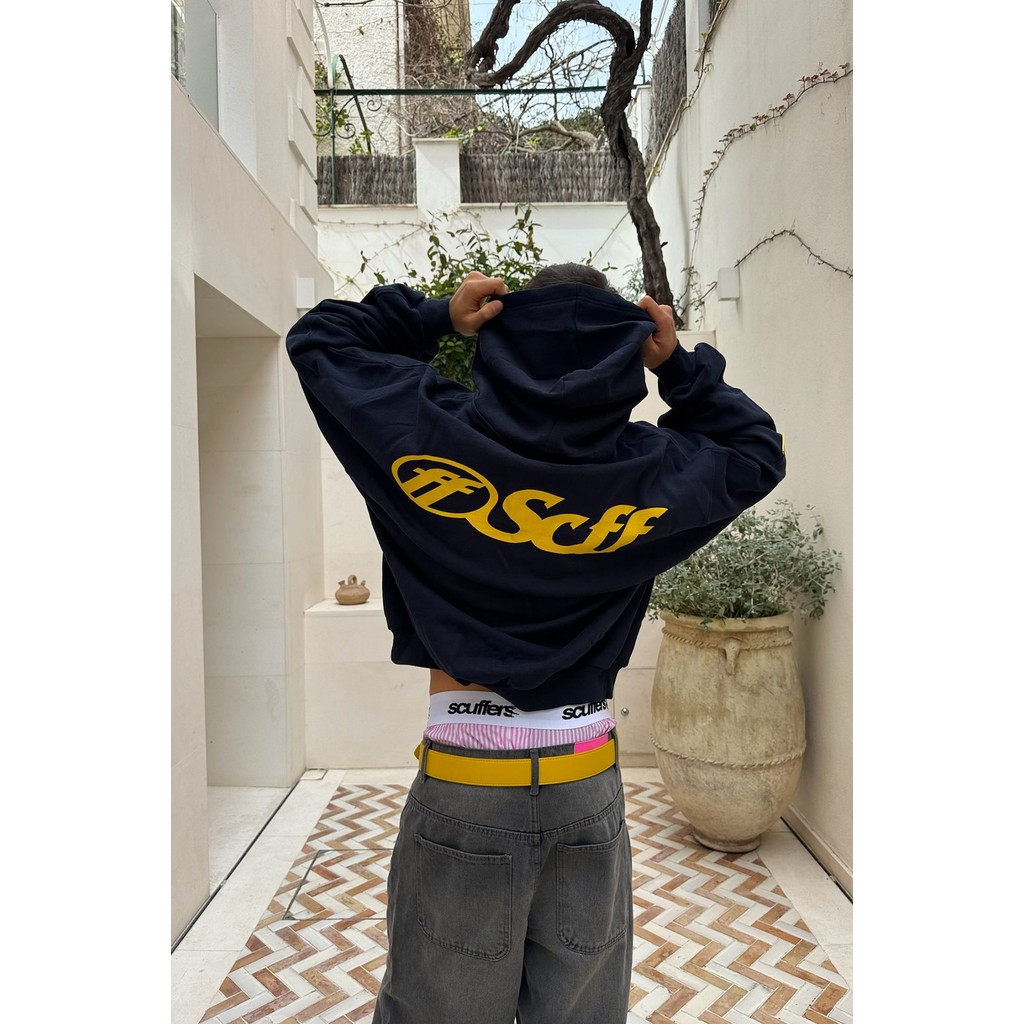 Harajukuเสื้อกันหนาวScff HD Goth Letterพิมพ์Hoodiesขนาดใหญ่Streetwear Grunge Y2kเสื้อผ้าผู้หญิง