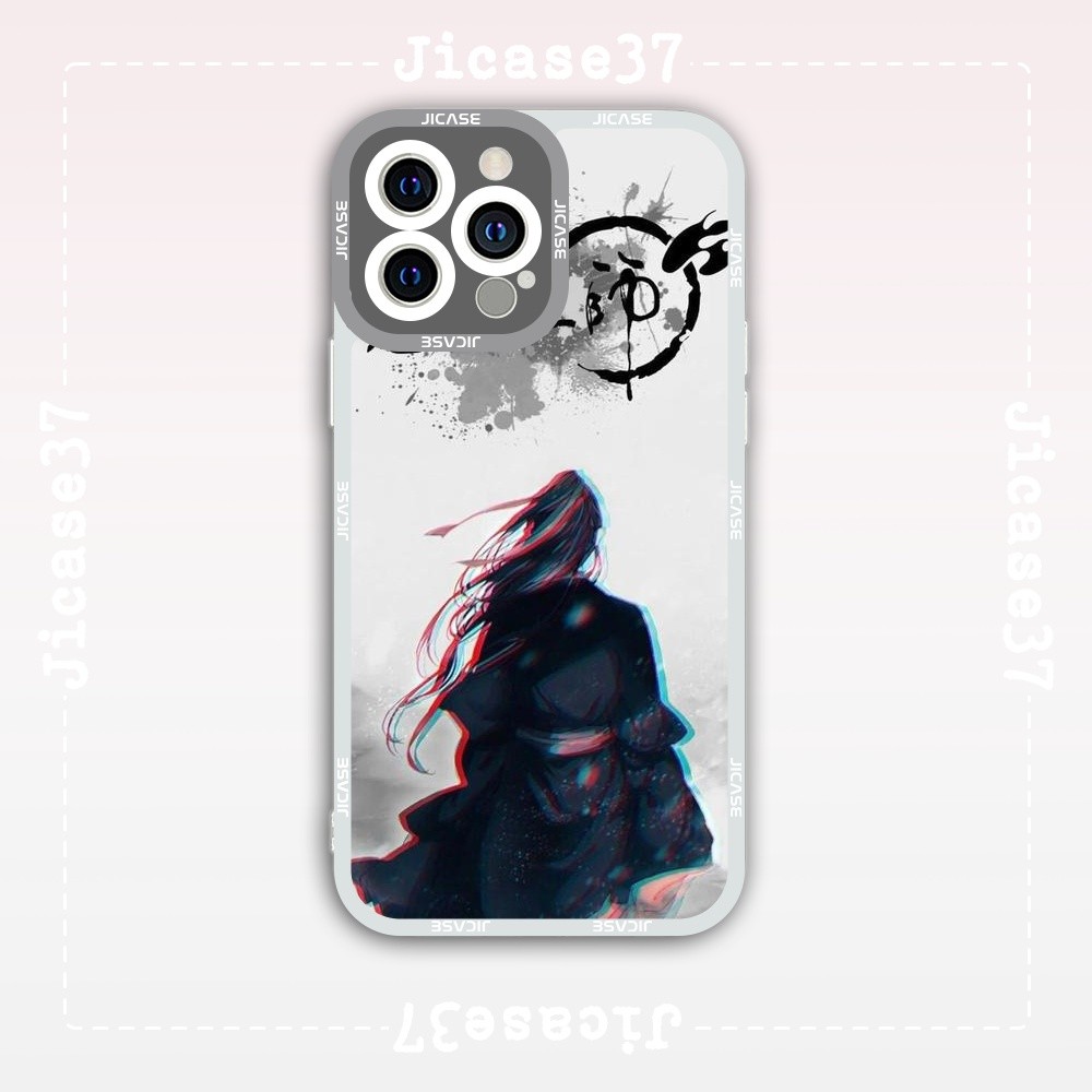 เคสไอโฟนขอบเหลี่ยม Samsung Xiaomi Oppo ตัวละคร Patriarch Demonic Wei Wuxian Wei Ying Wei Ying Wei Yi